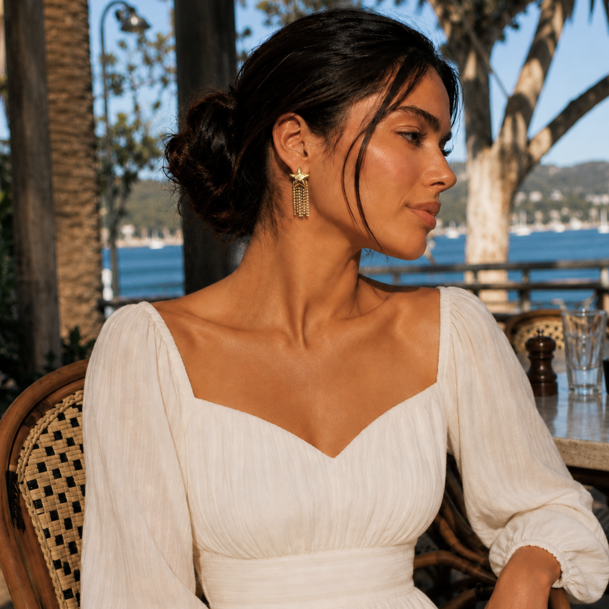 Shooting Star Drop Earrings