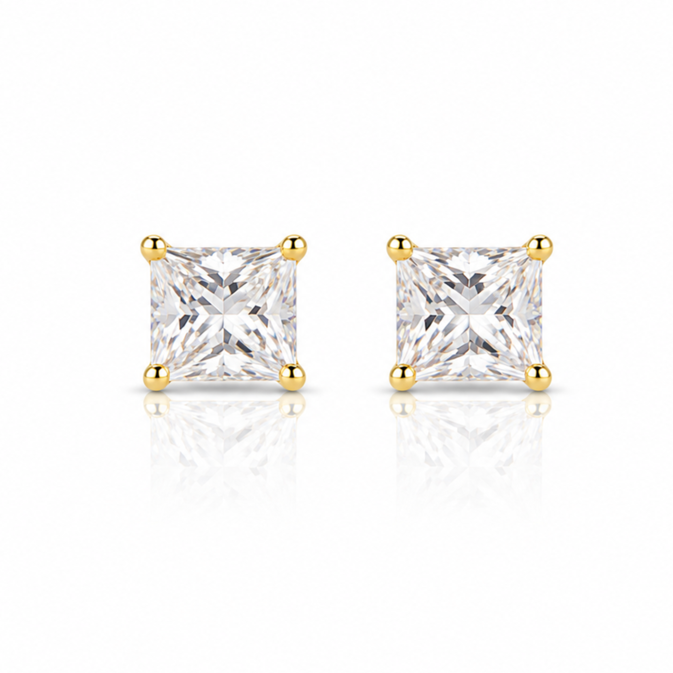 Fair & Square Stud Earrings