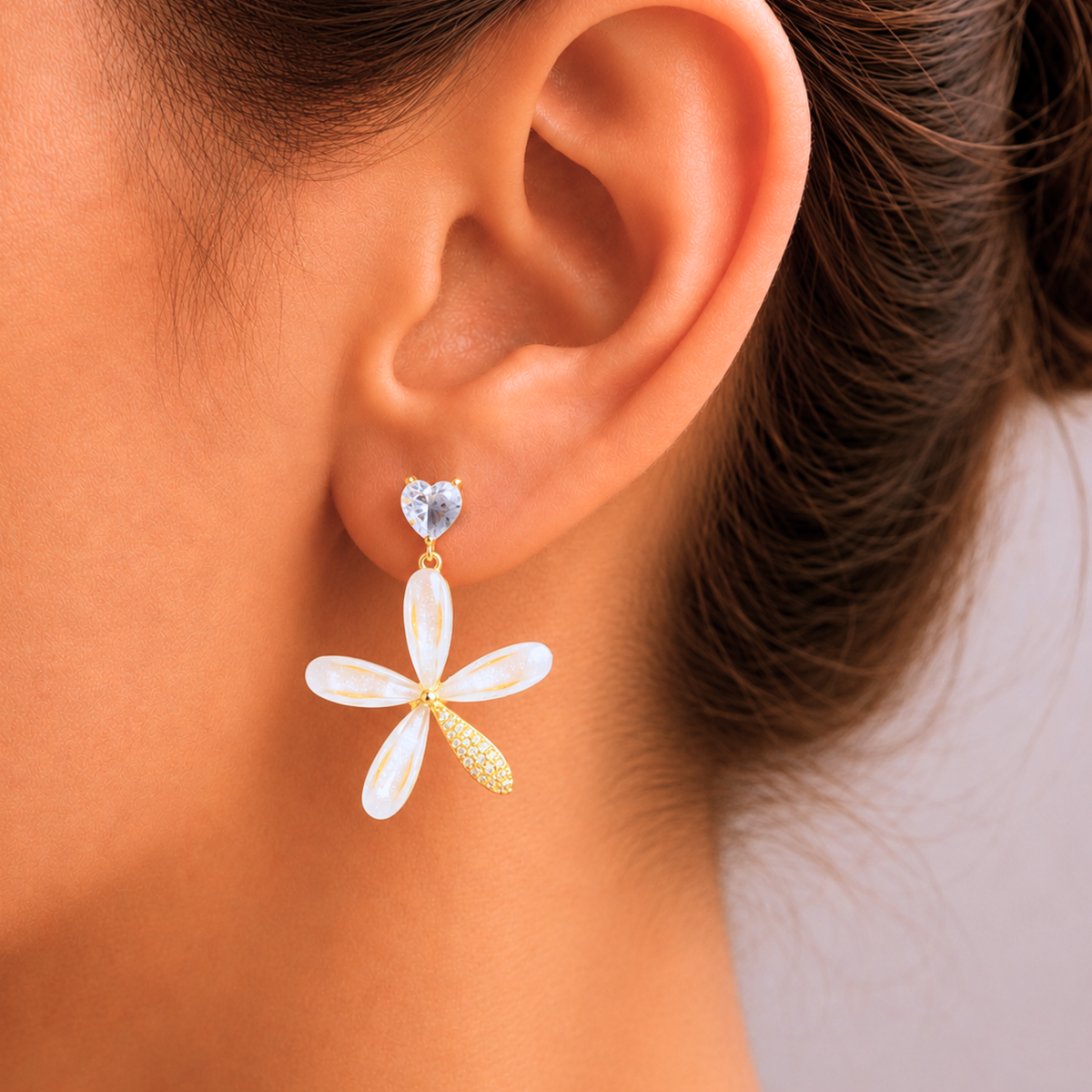 Daisy Drop Earrings