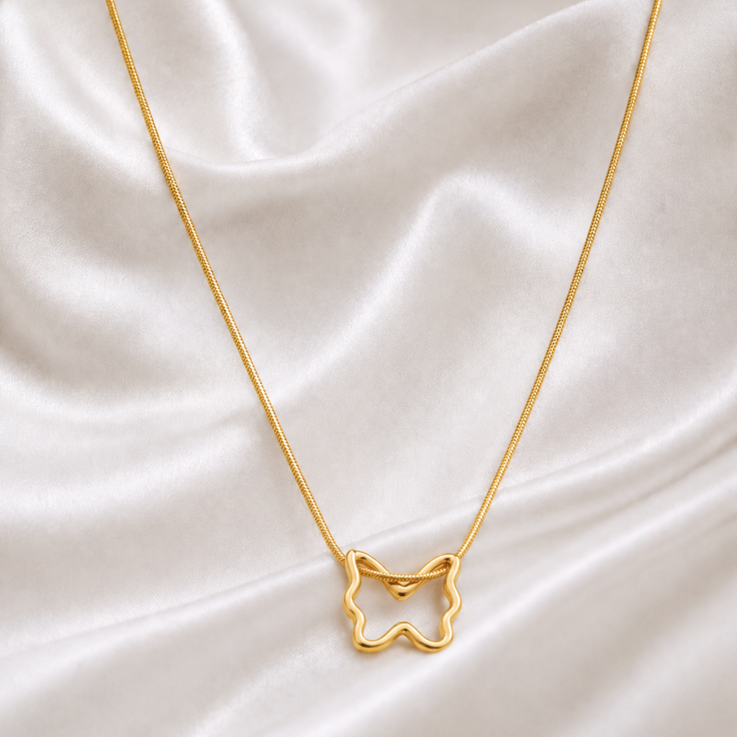 The Golden Flutter Necklace