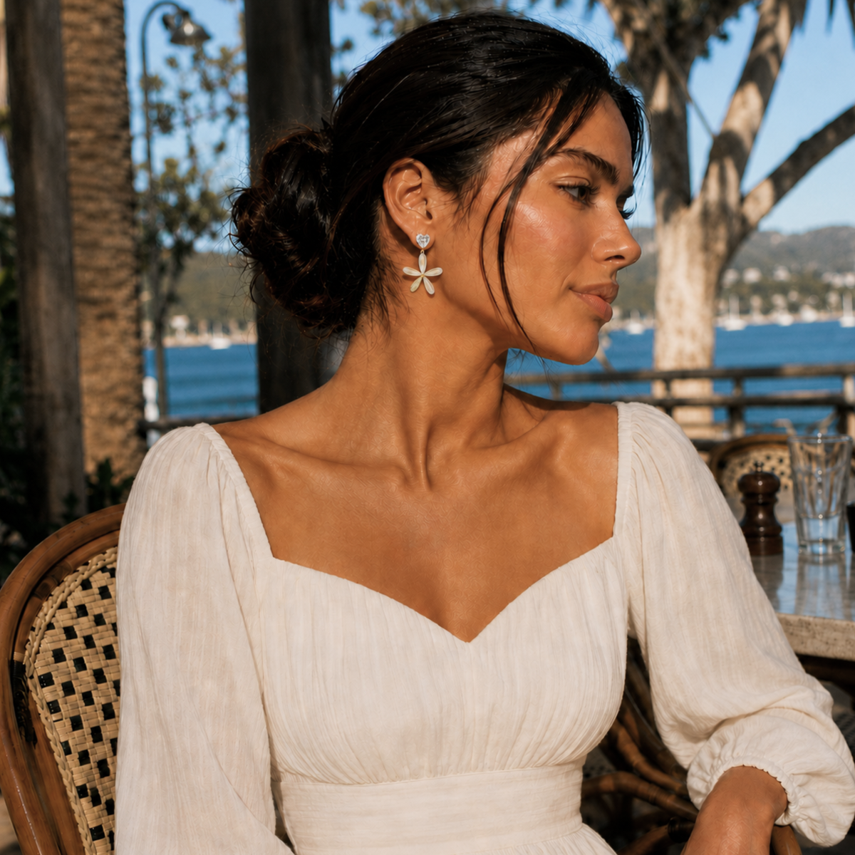 Daisy Drop Earrings
