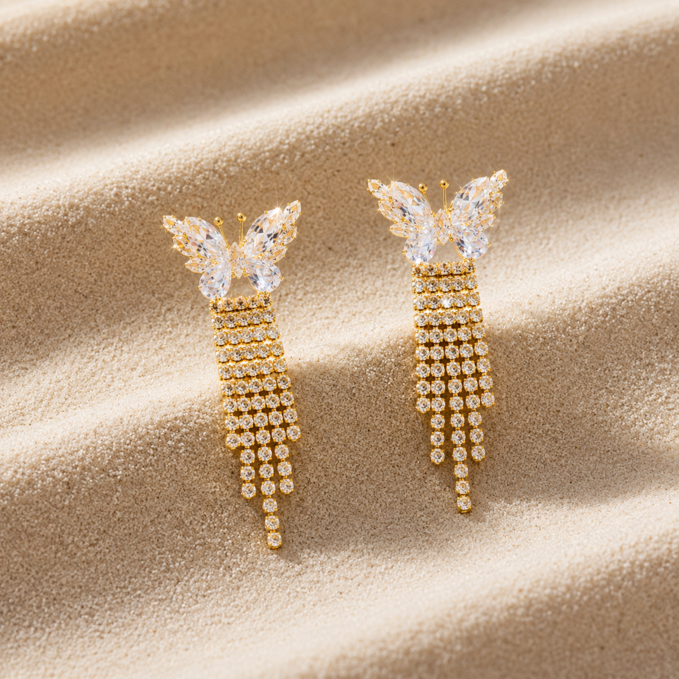 Butterfly Drop Earrings