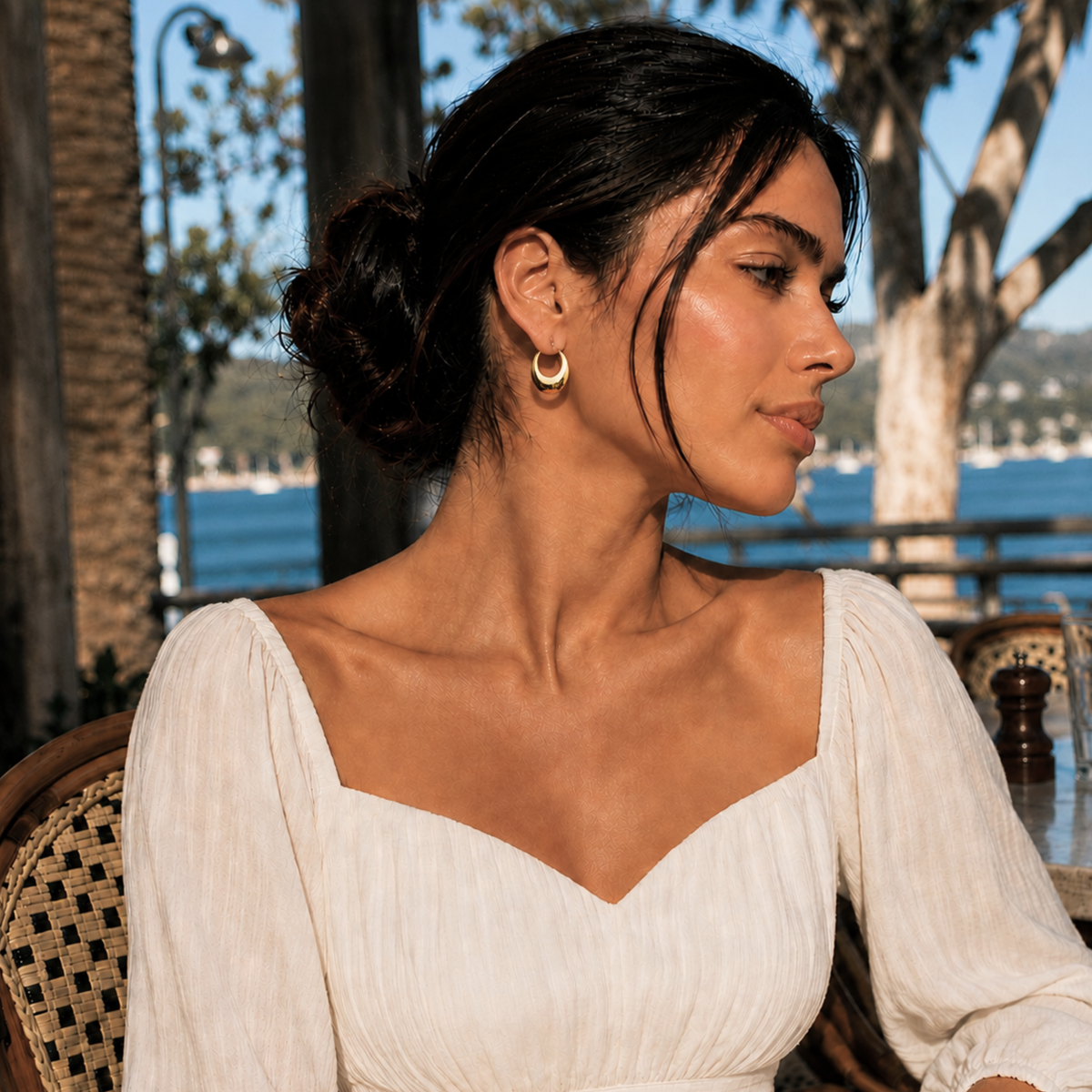 The Perfect Oval Hoop Earrings