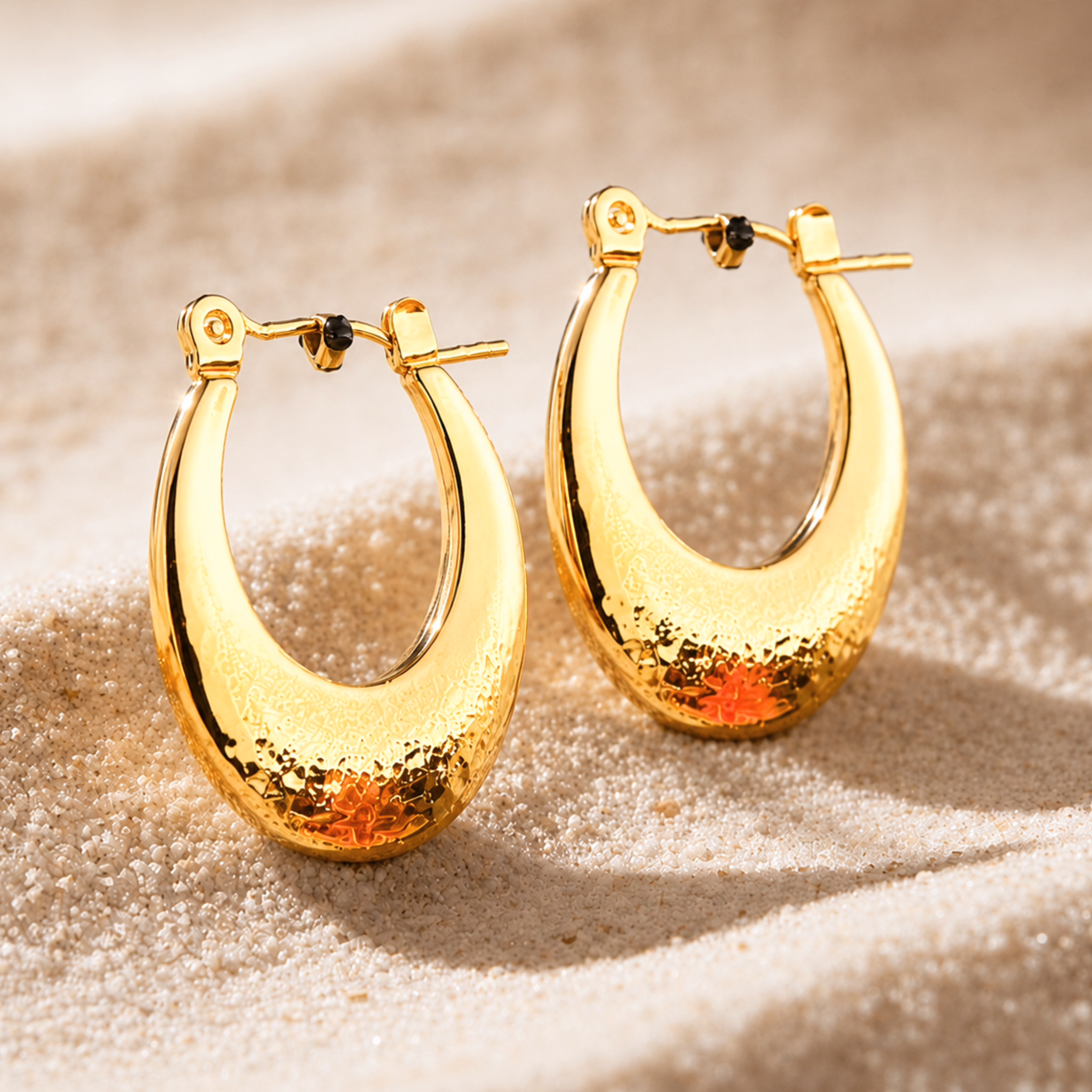 The Perfect Oval Hoop Earrings