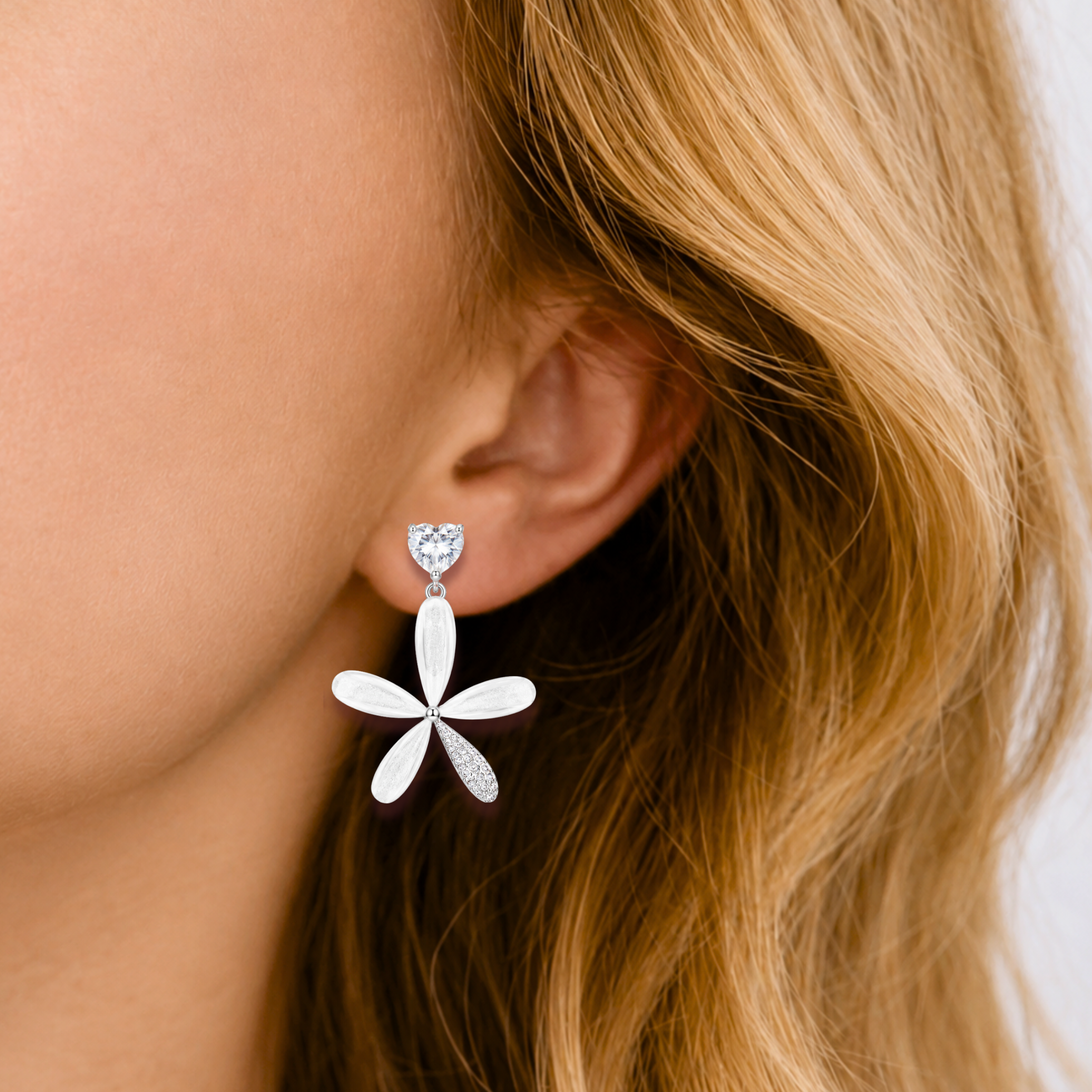Daisy Drop Earrings