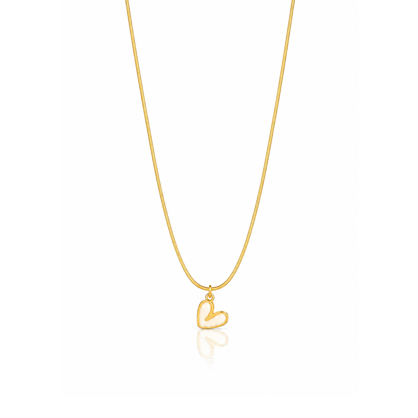 Angel's Heart Pendant Necklace