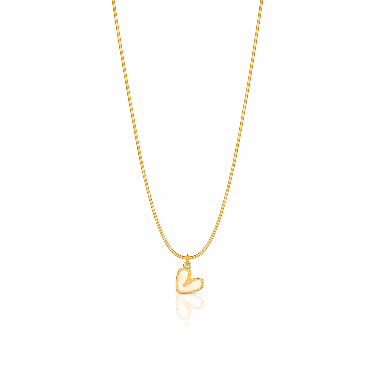 Angel's Heart Pendant Necklace