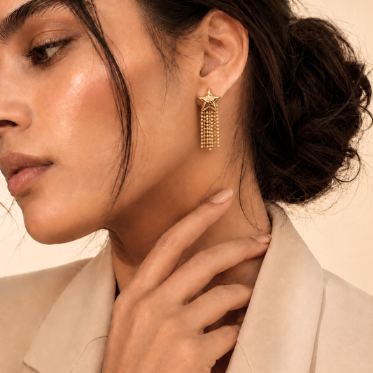 Shooting Star Drop Earrings