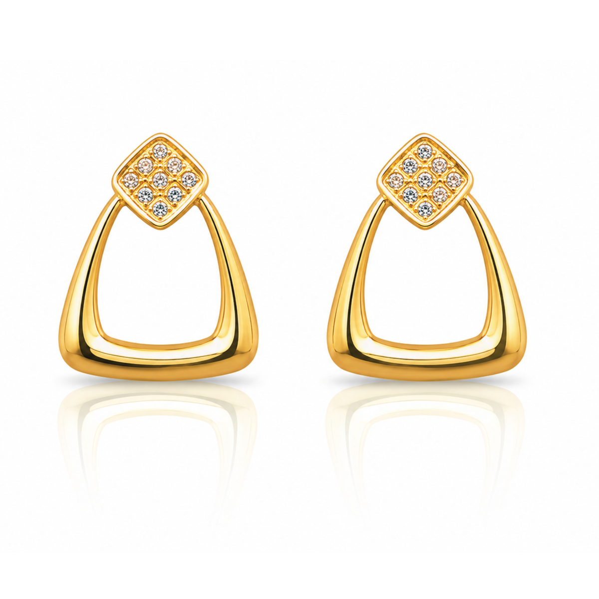 Heavenly Trapeze Drop Earrings