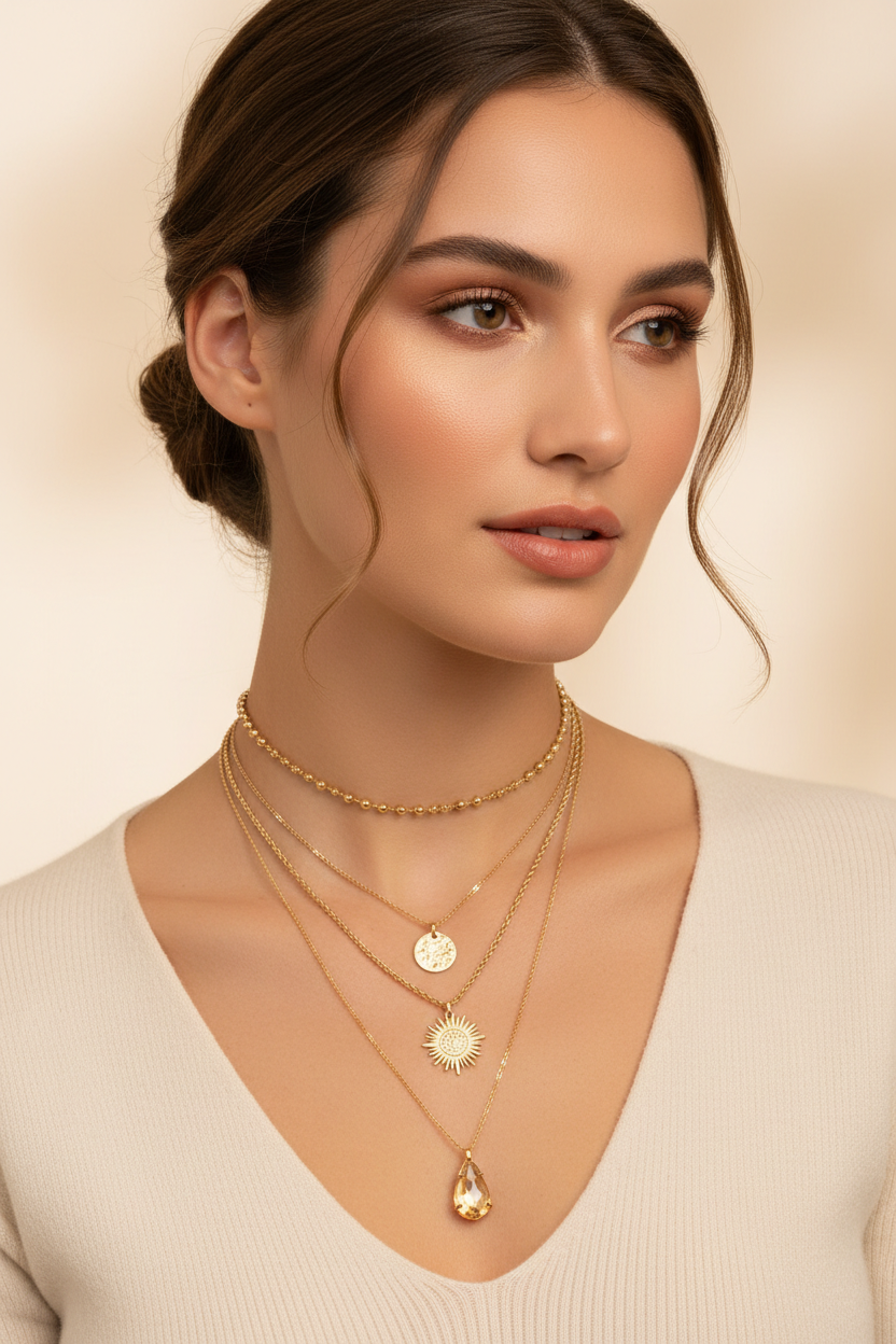 Layered Necklaces Banner