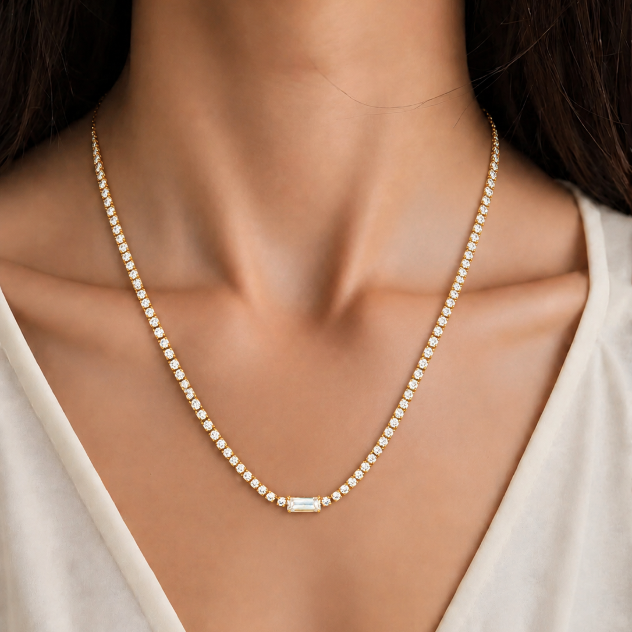 Champion Tennis Necklace