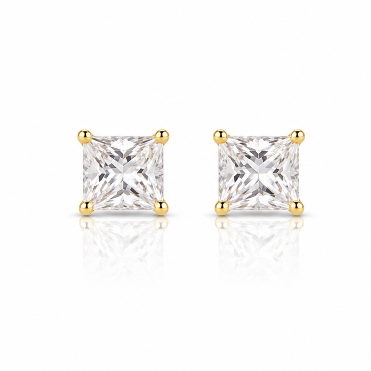 Fair & Square Stud Earrings