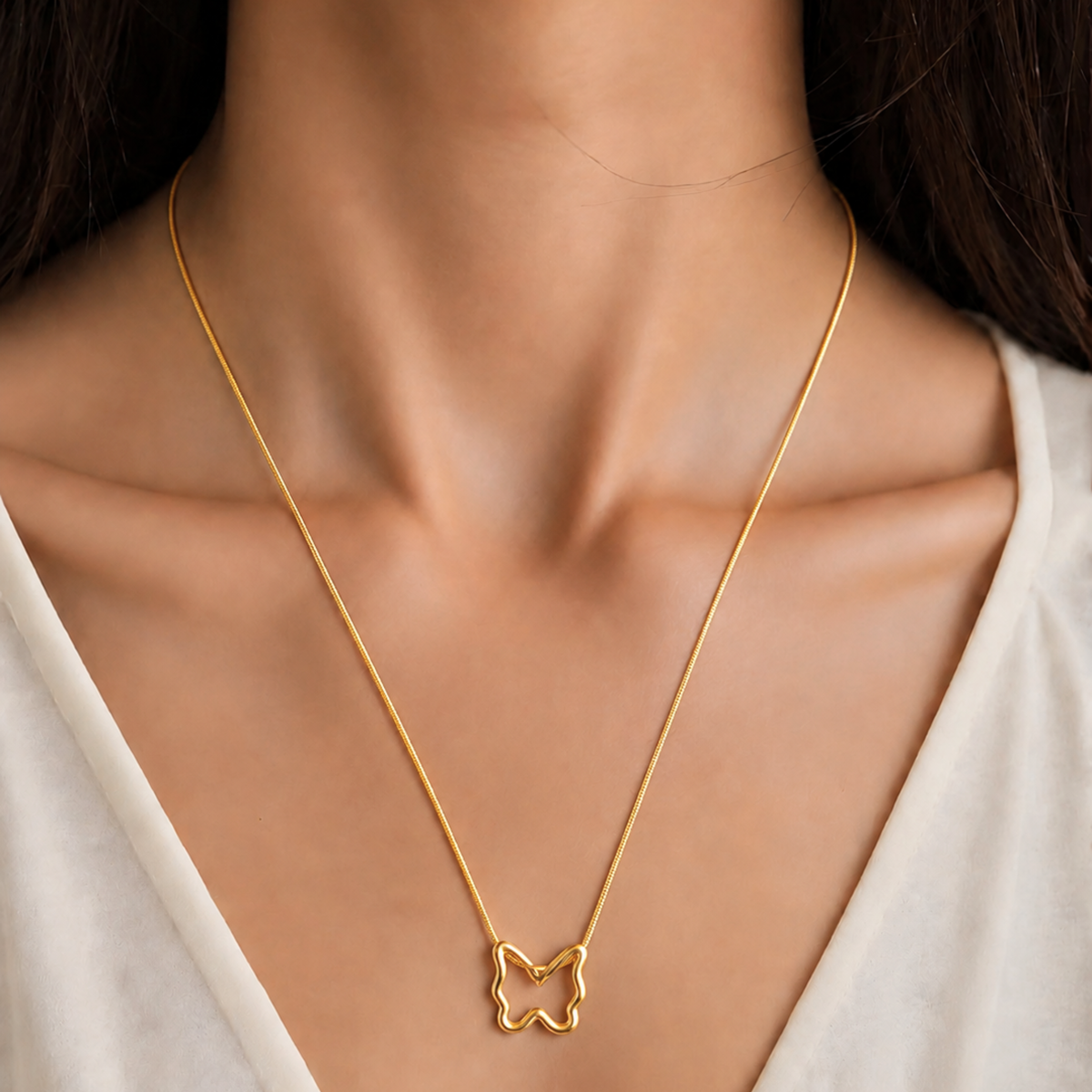 The Golden Flutter Necklace