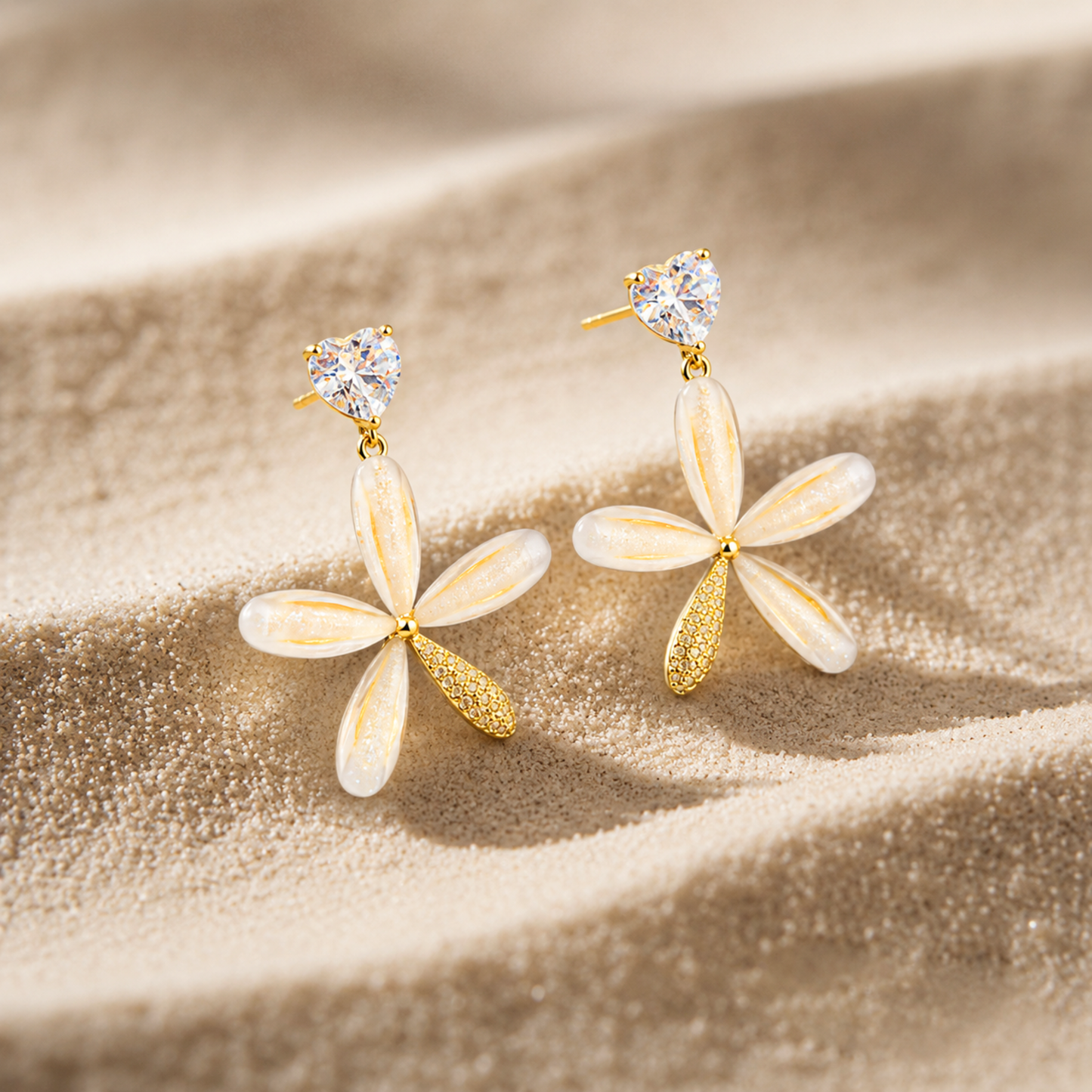Daisy Drop Earrings