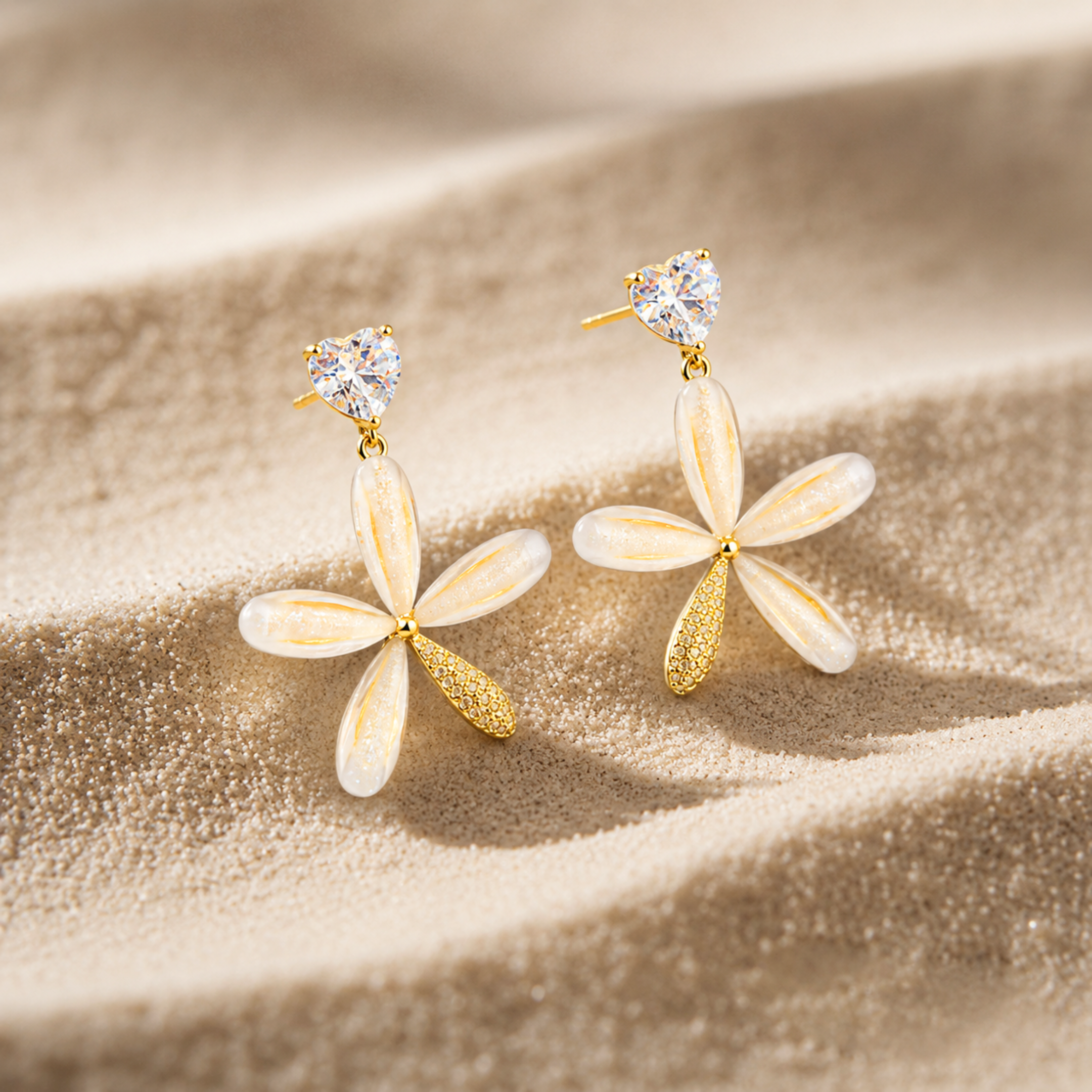 Daisy Drop Earrings