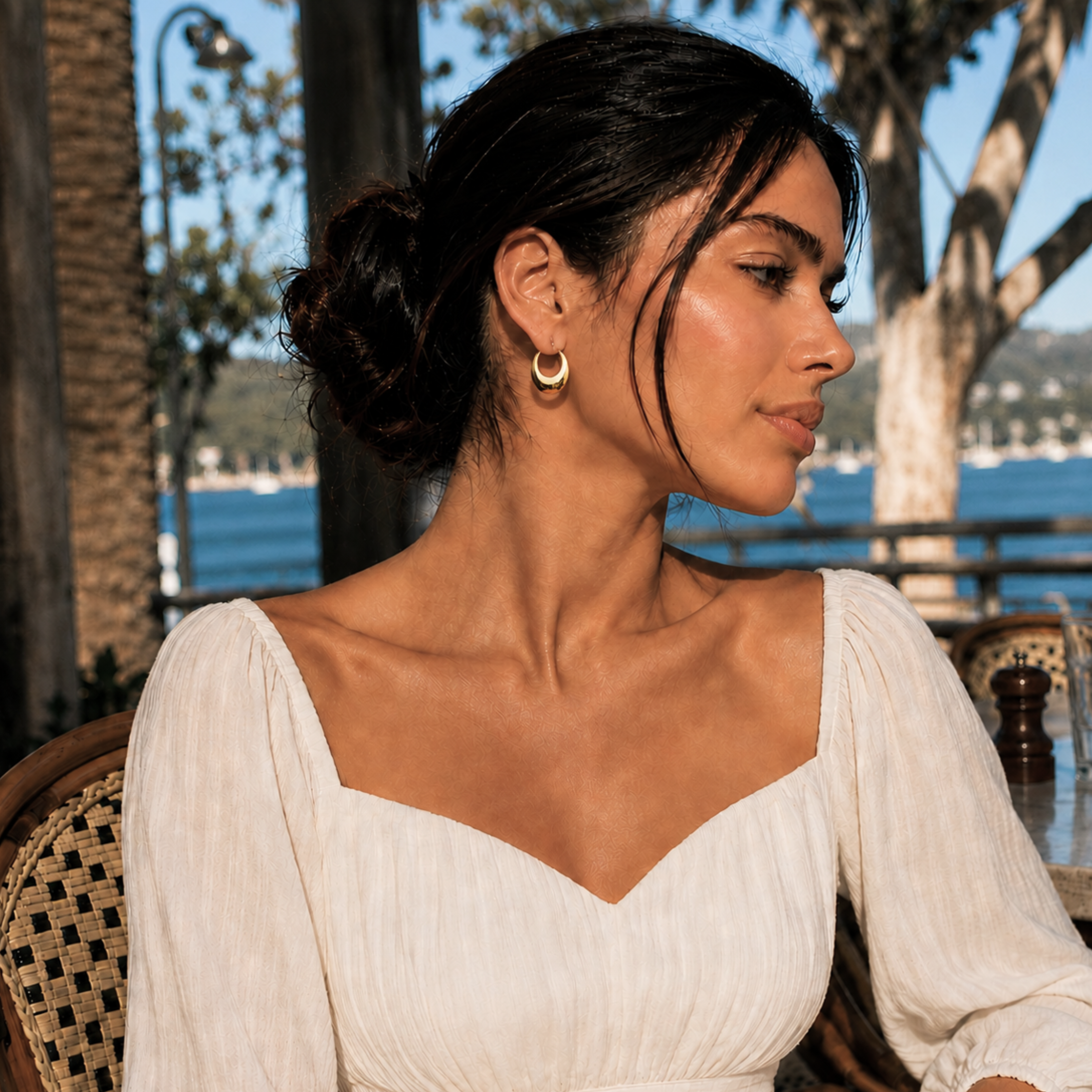 The Perfect Oval Hoop Earrings