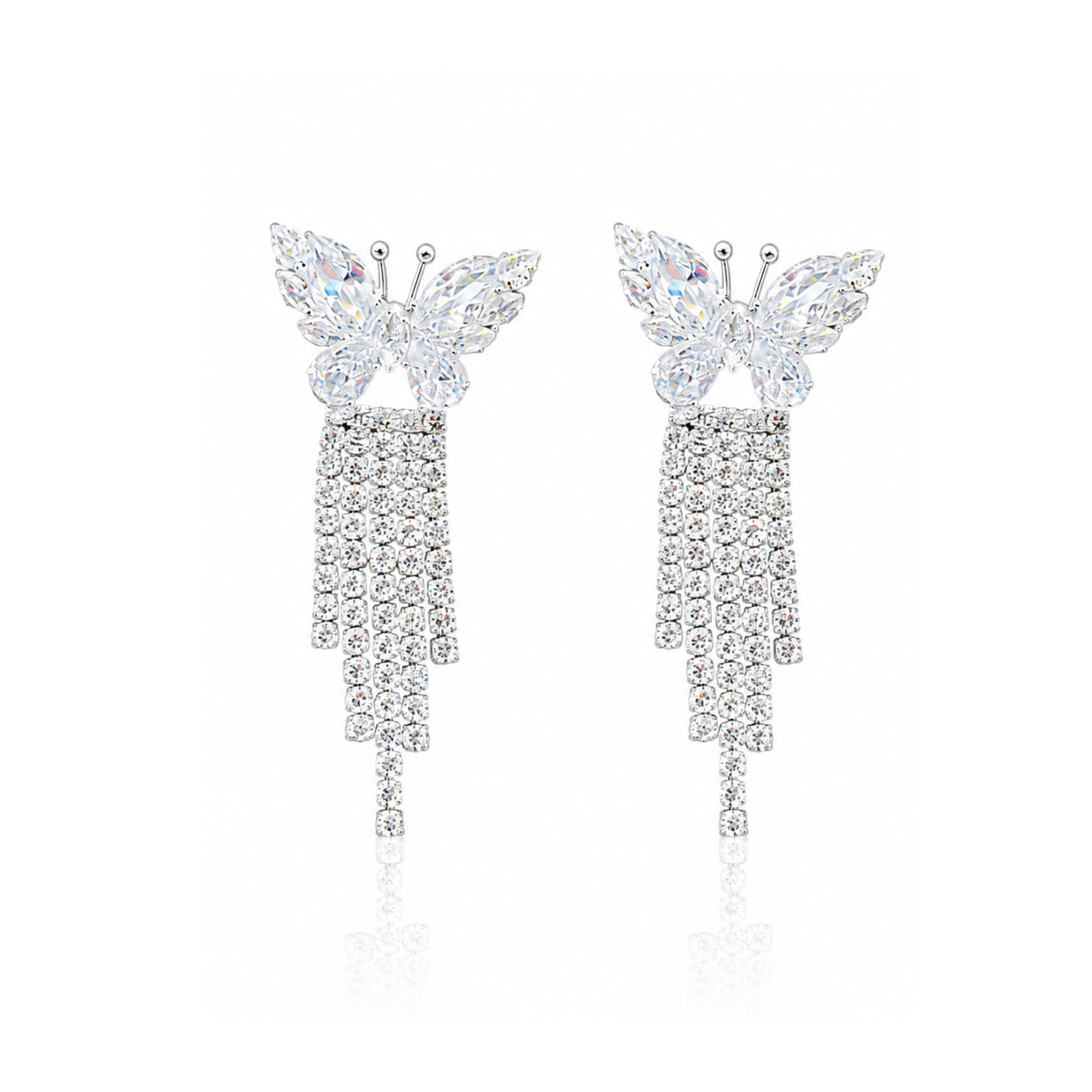 Butterfly Drop Earrings