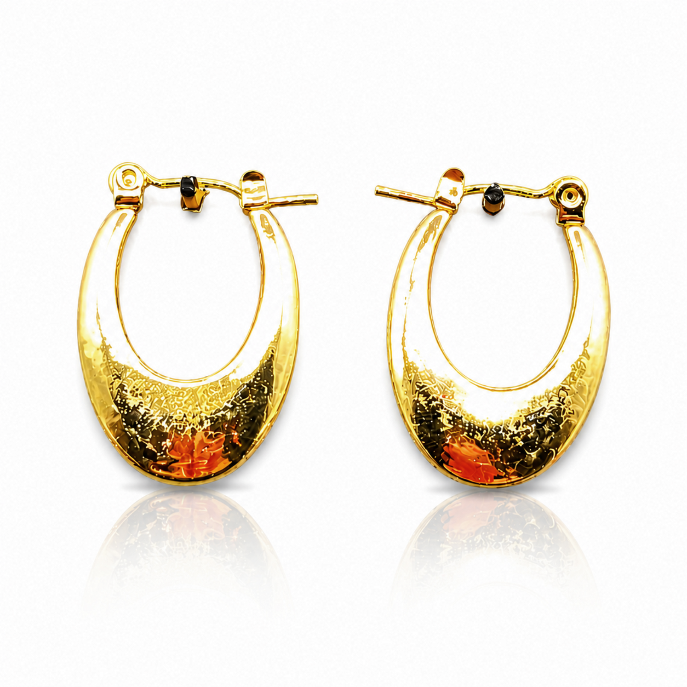 The Perfect Oval Hoop Earrings