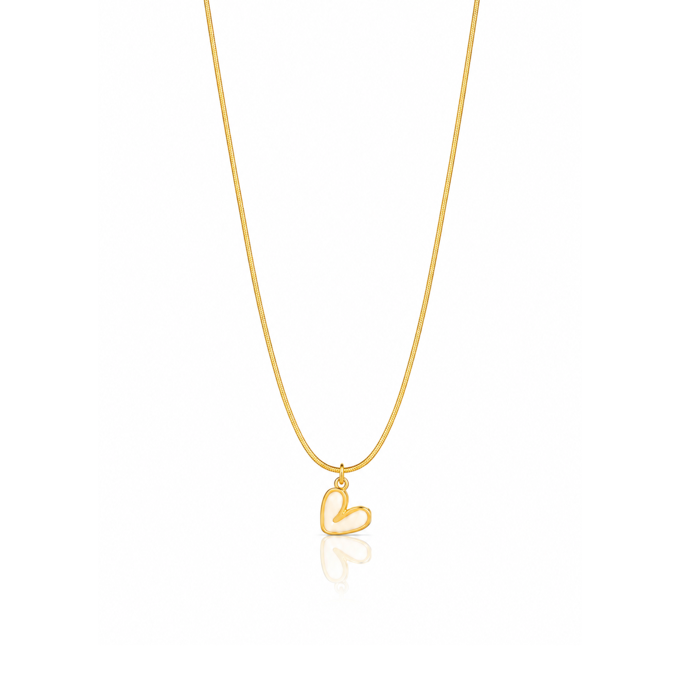Angel's Heart Pendant Necklace