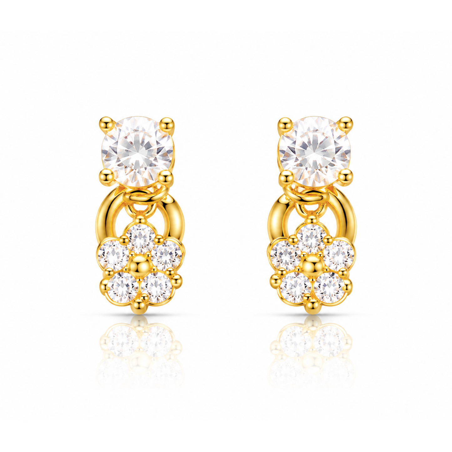 Summer Bloom Drop Earrings