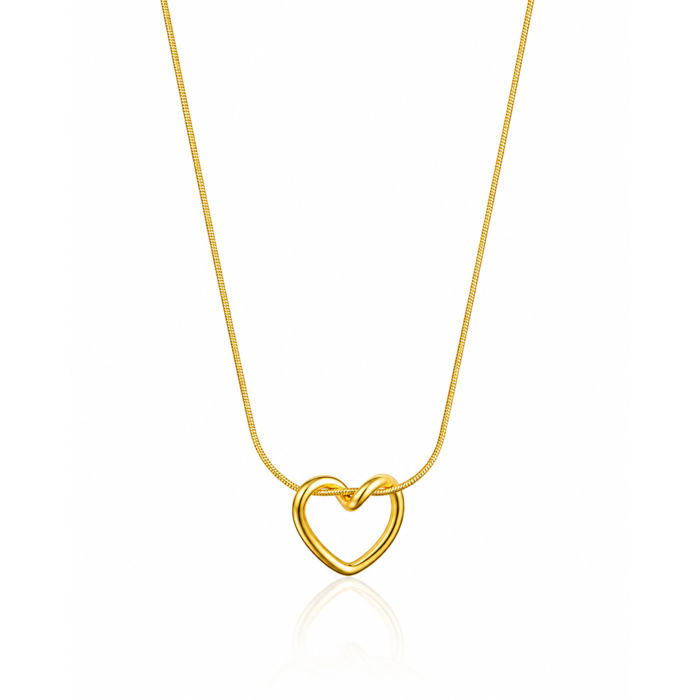 Open Heart Necklace