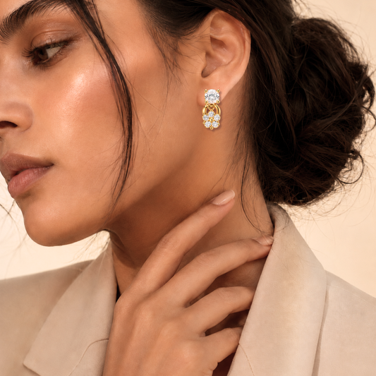 Summer Bloom Drop Earrings