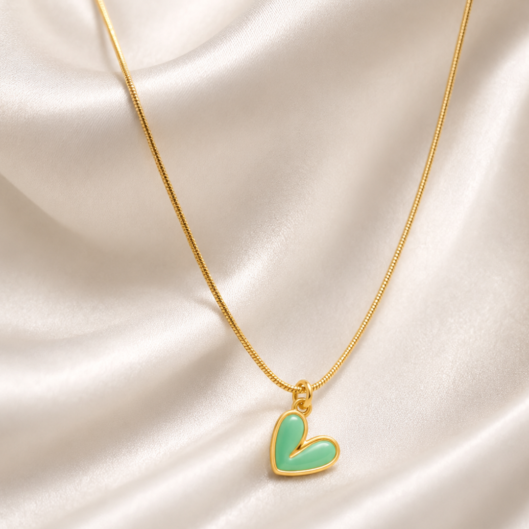 Angel's Heart Pendant Necklace