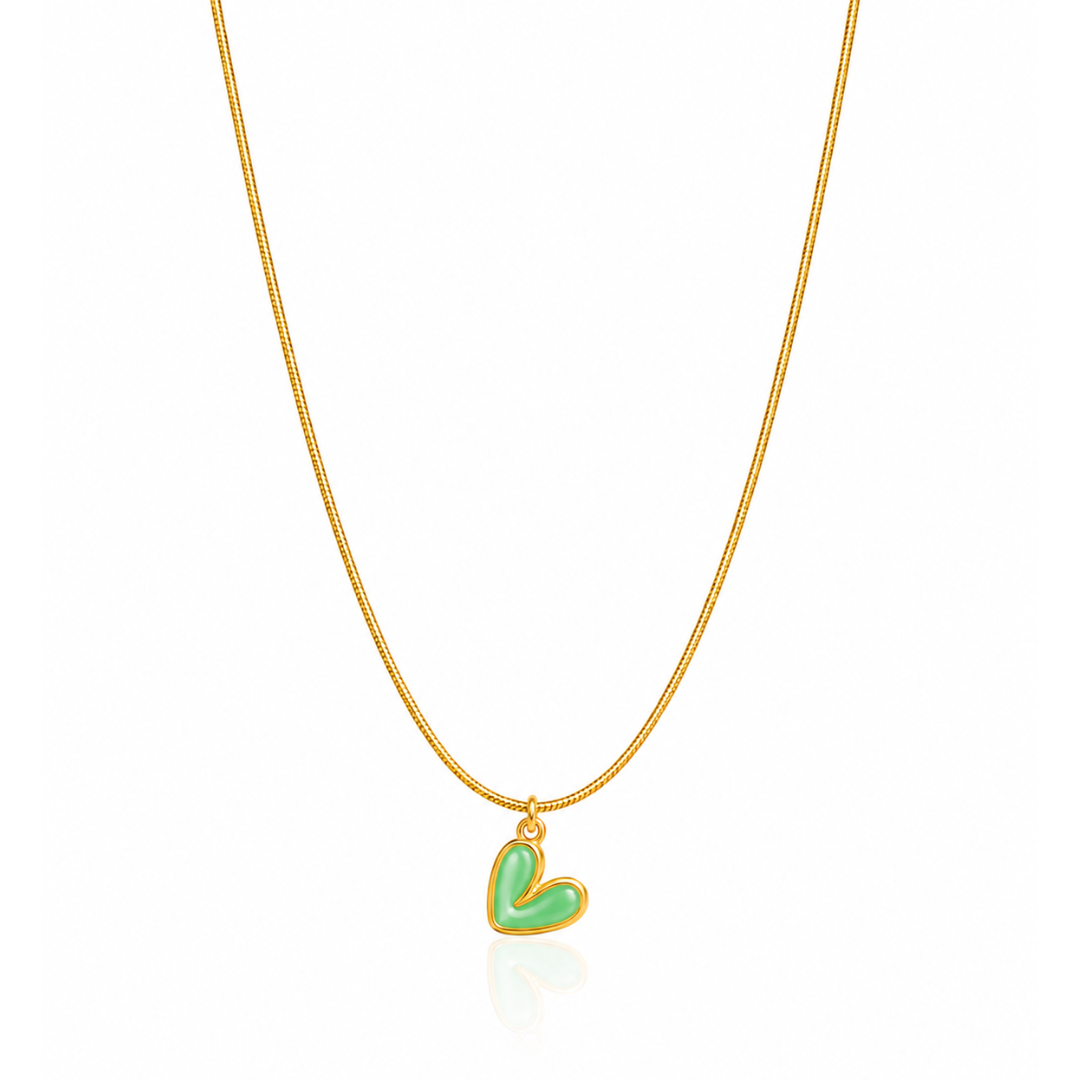 Angel's Heart Pendant Necklace
