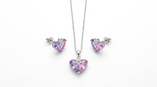 Heart Combo Set - White Background